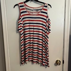 Cold shoulder top